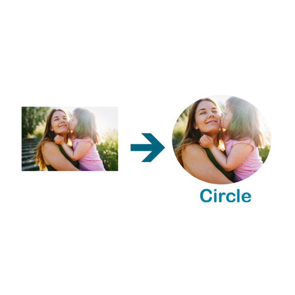 As Is Circle Sticker