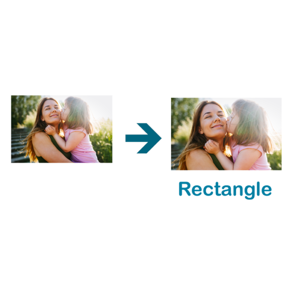As Is Rectangle Sticker